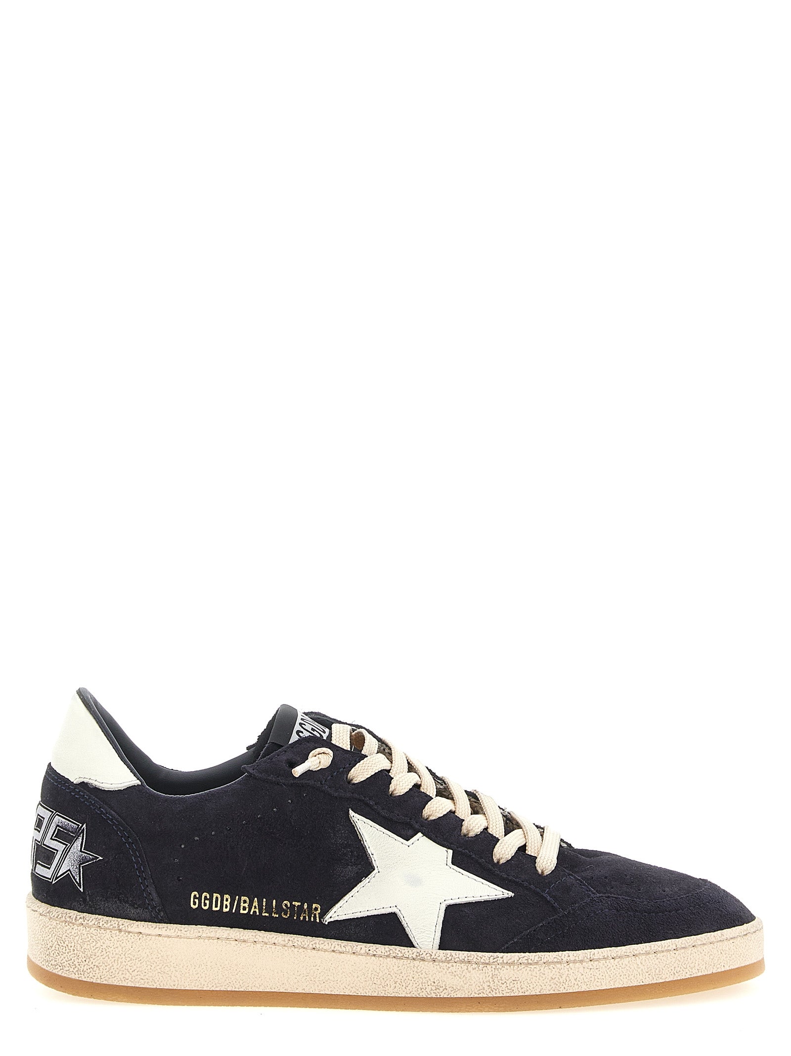 Golden Goose Blaue Sneaker aus Rindsleder