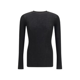 Rick Owens Pullover aus Wolle Oves Aries in Schwarz
