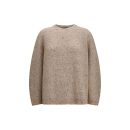 Fabiana Filippi Beige Wool Oves Aries Sweatshirt
