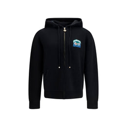 Casablanca Pullover aus Wolle Oves Aries in Schwarz