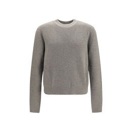 Rick Owens Grauer Kaschmirpullover