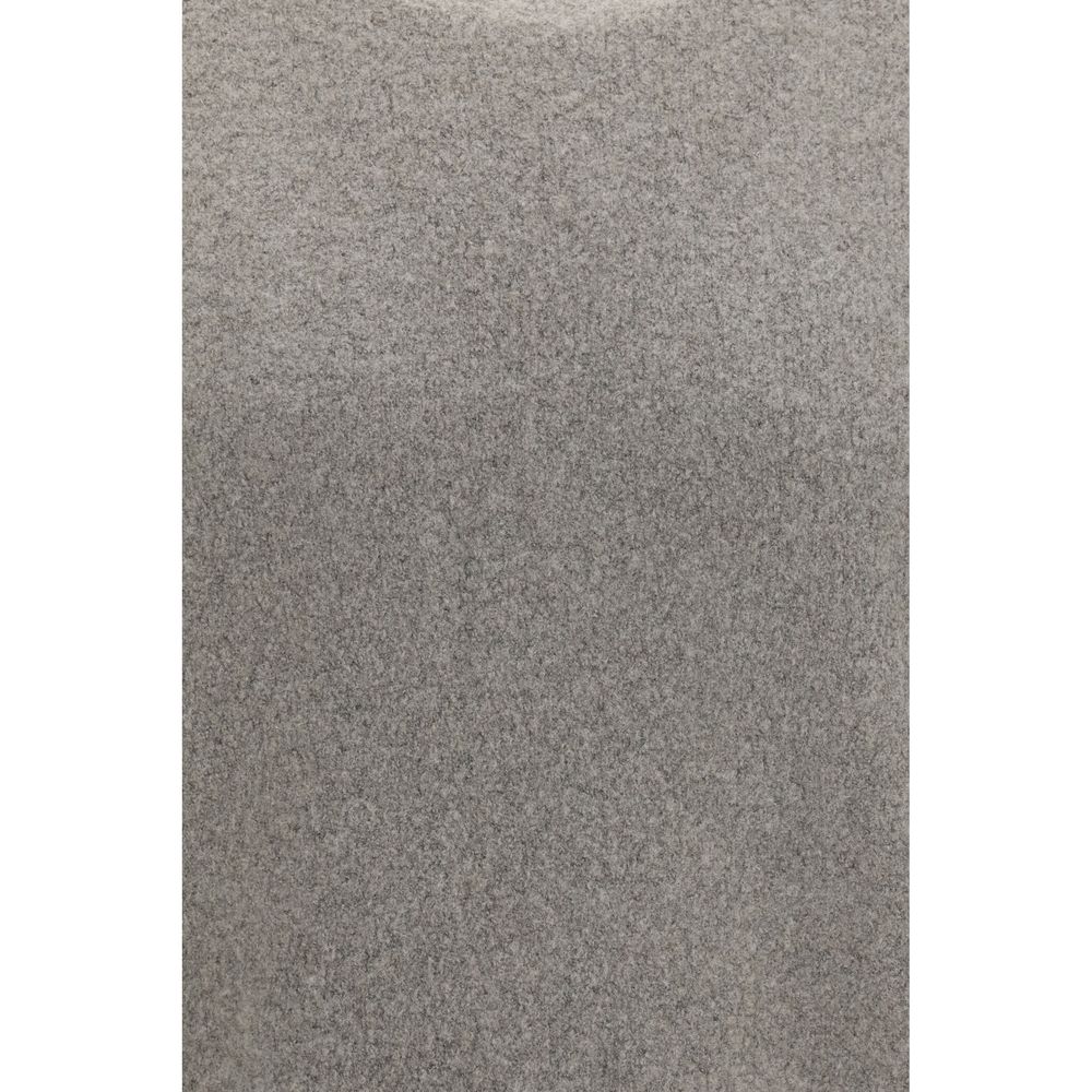 Rick Owens Grauer Kaschmirpullover