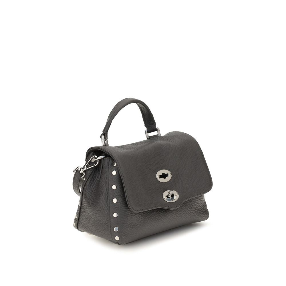 Zanellato Graue Kalbsleder Bos Taurus Schultertasche