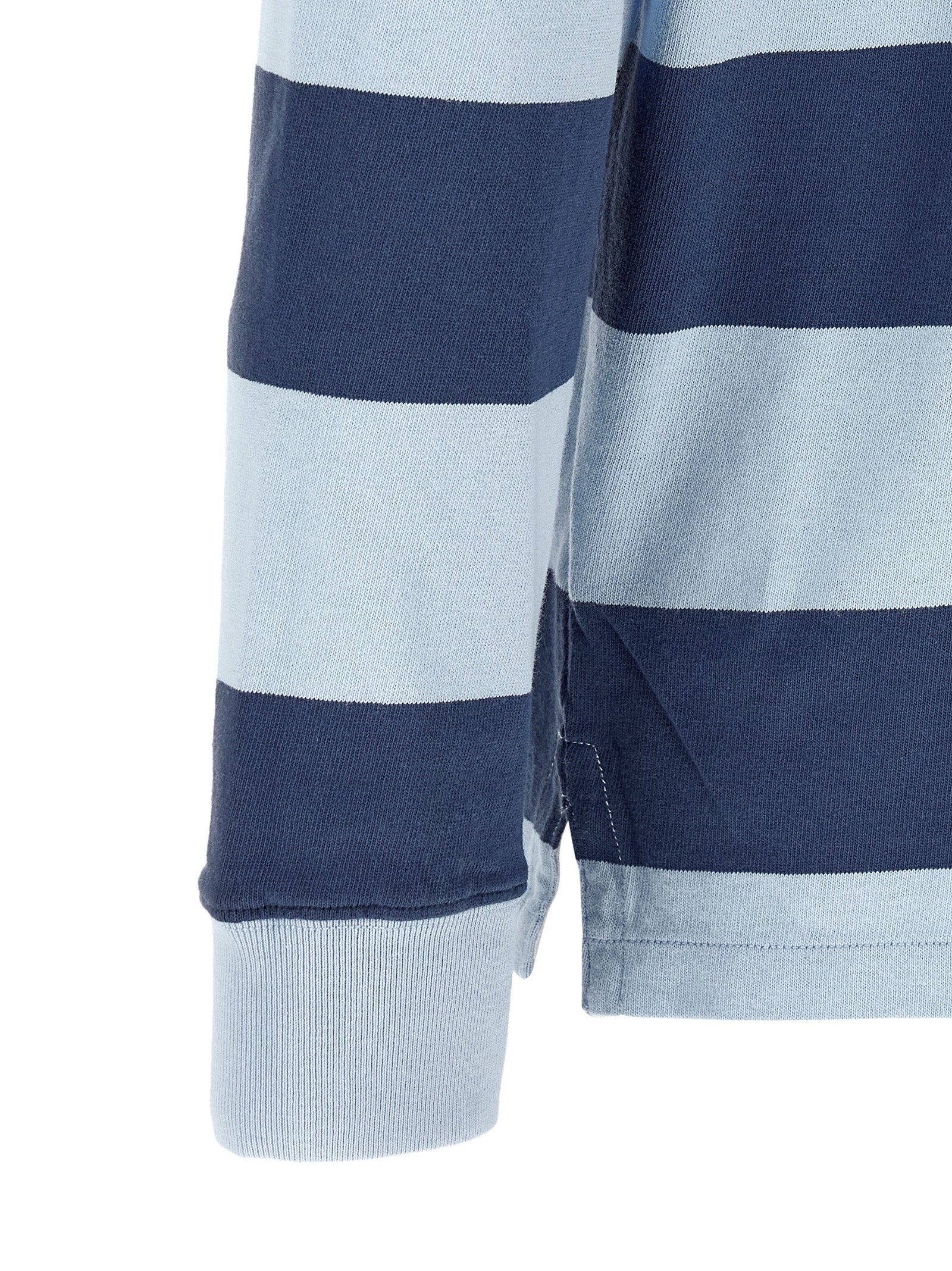 Polo Ralph Lauren Blaues Baumwoll-Polohemd