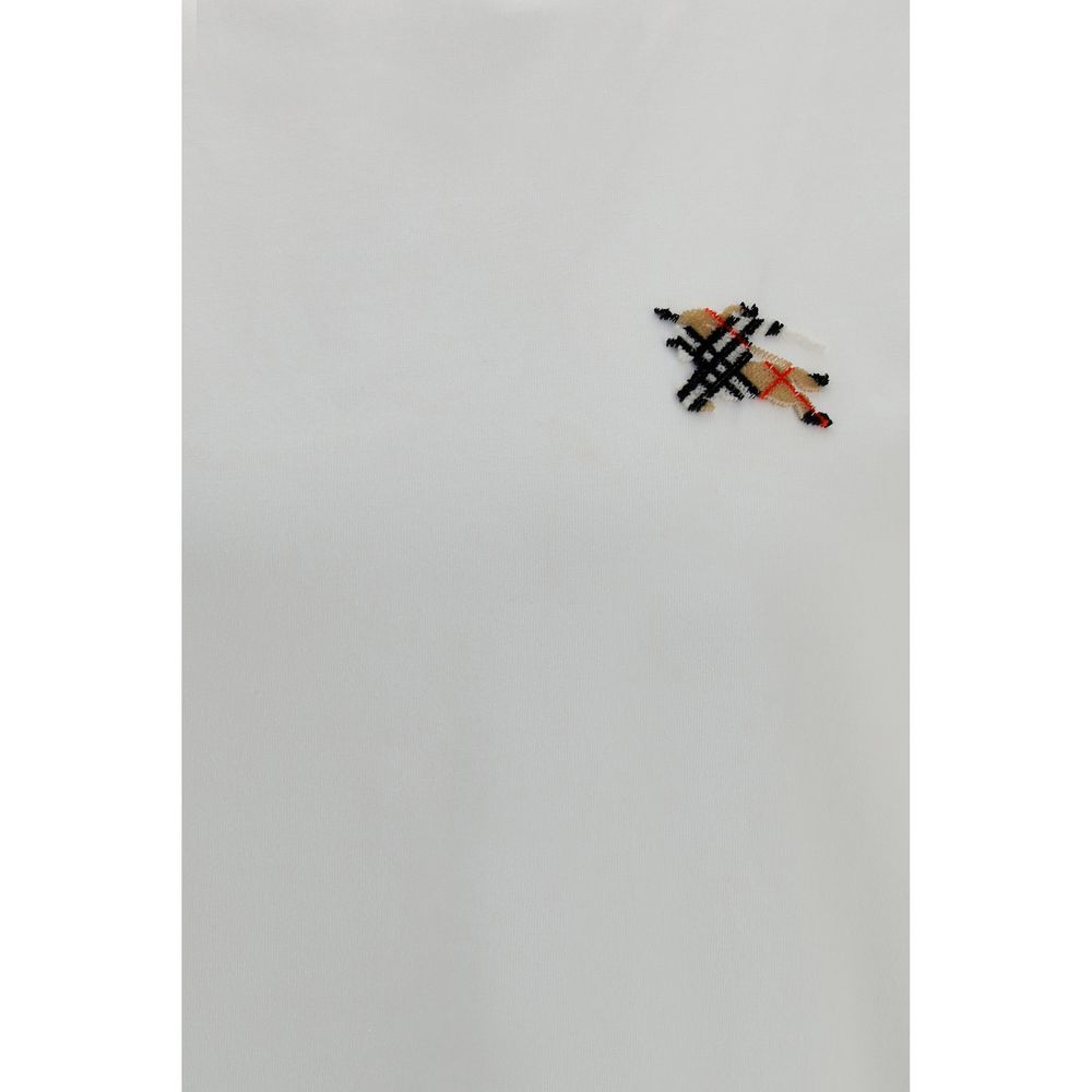 Burberry Weißes Baumwoll-T-Shirt