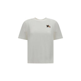 Burberry Weißes Baumwoll-T-Shirt