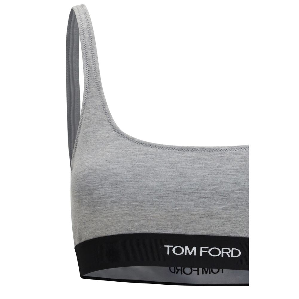 Tom Ford Grauer Sport-BH aus Modal