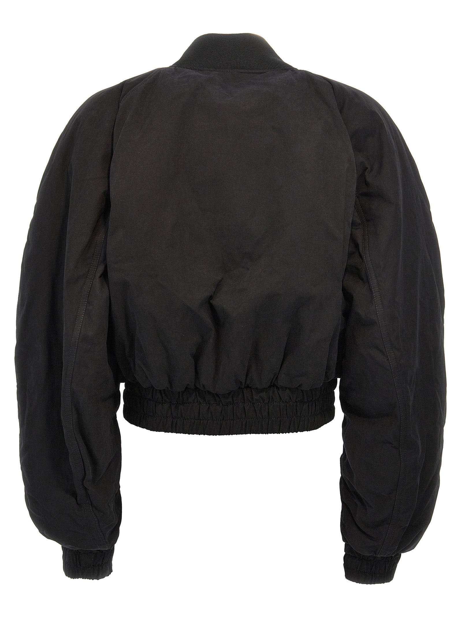 The Andamane Schwarzer Bomber aus Baumwolle