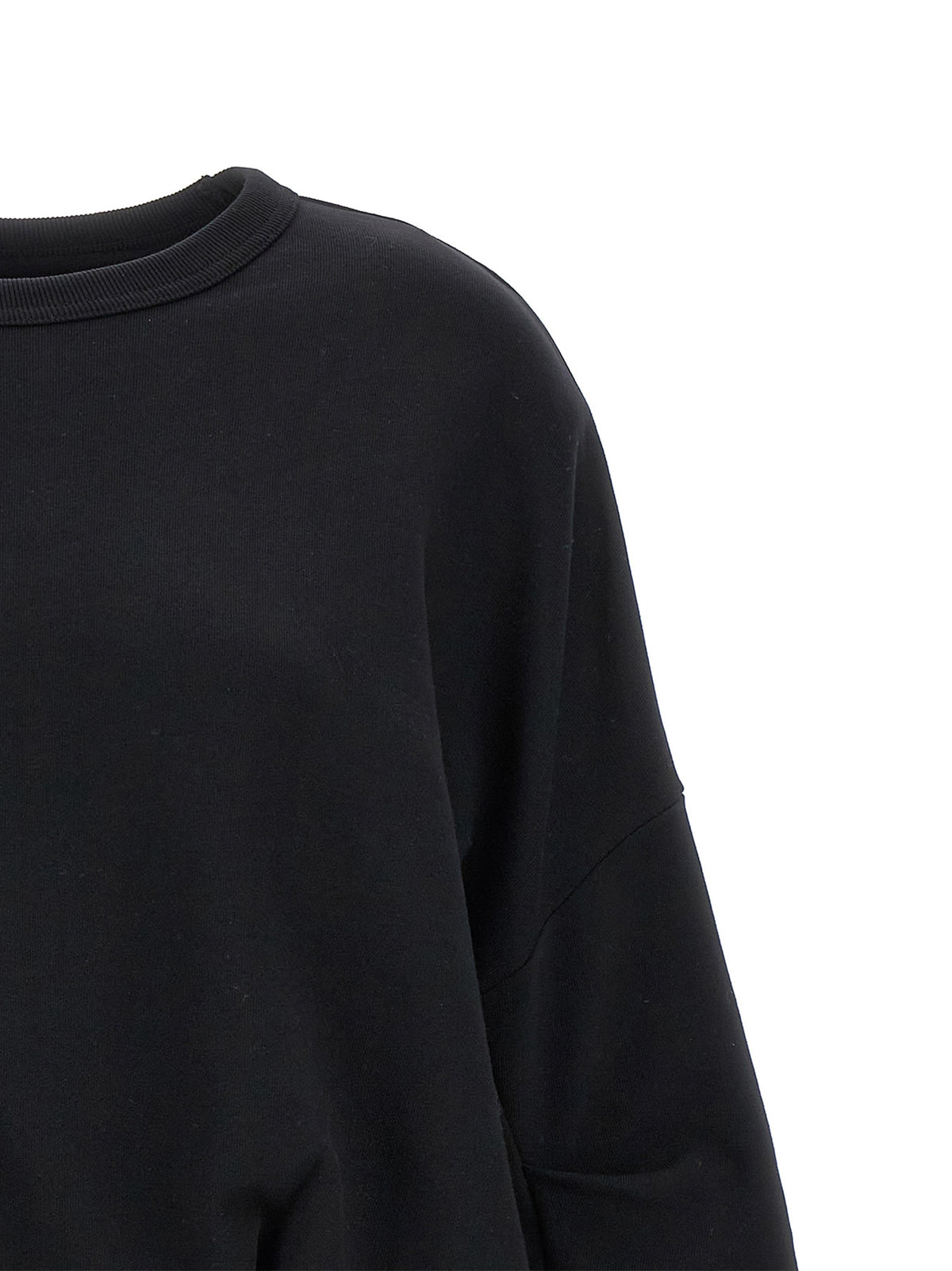 Dries Van Noten Schwarzer Baumwoll-Sweatshirt