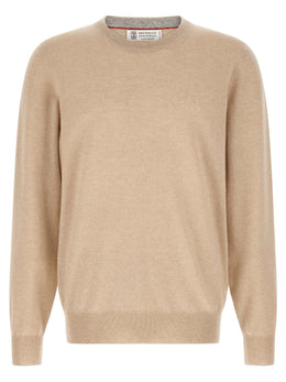Brunello Cucinelli Beige Cashmere Cardigan
