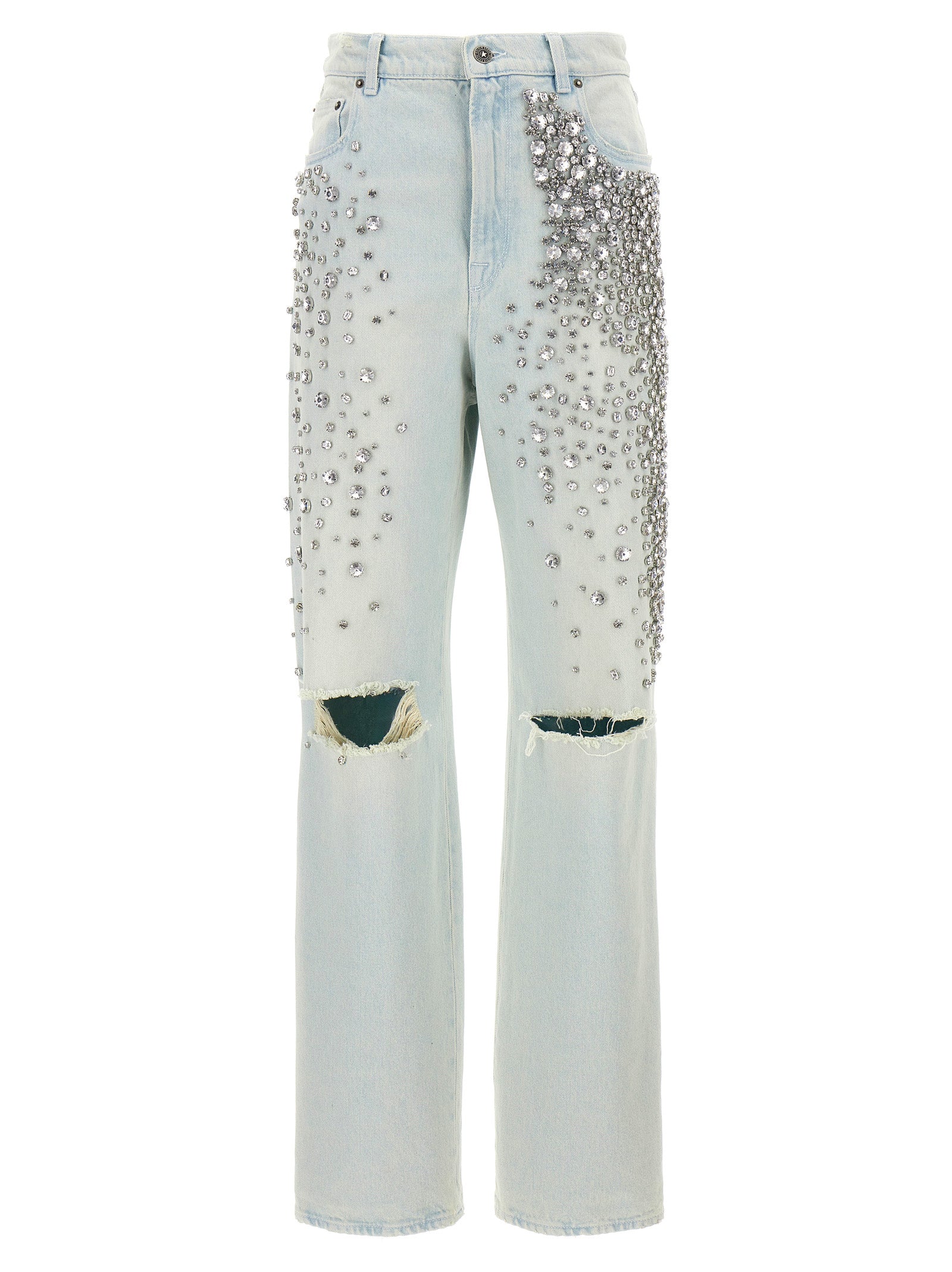 Golden Goose Blaue Baumwolljeans Denim