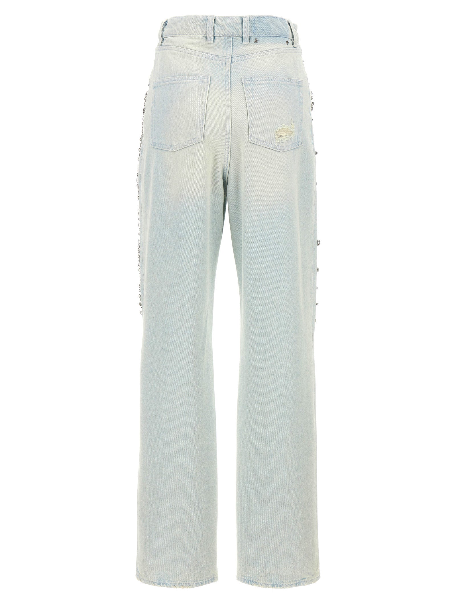 Golden Goose Blaue Baumwolljeans Denim