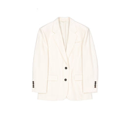 Brunello Cucinelli Weißer Blazer aus Viskose