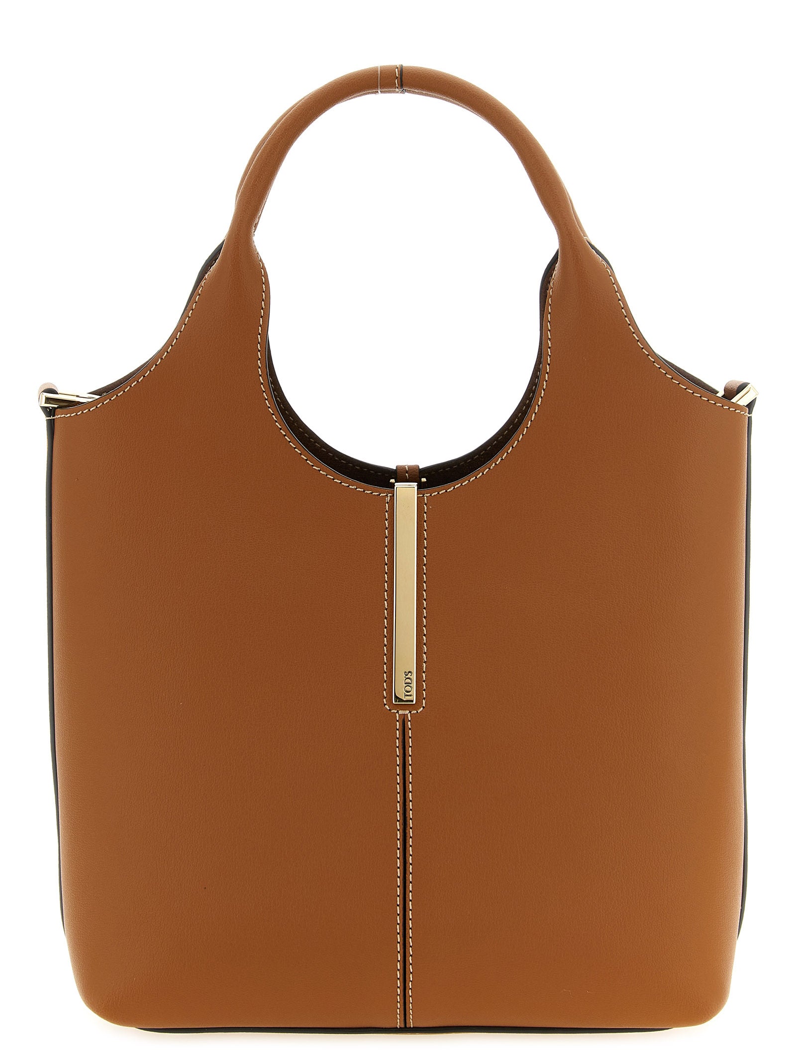 Tod's Braune Kalbsleder-Tote Bag