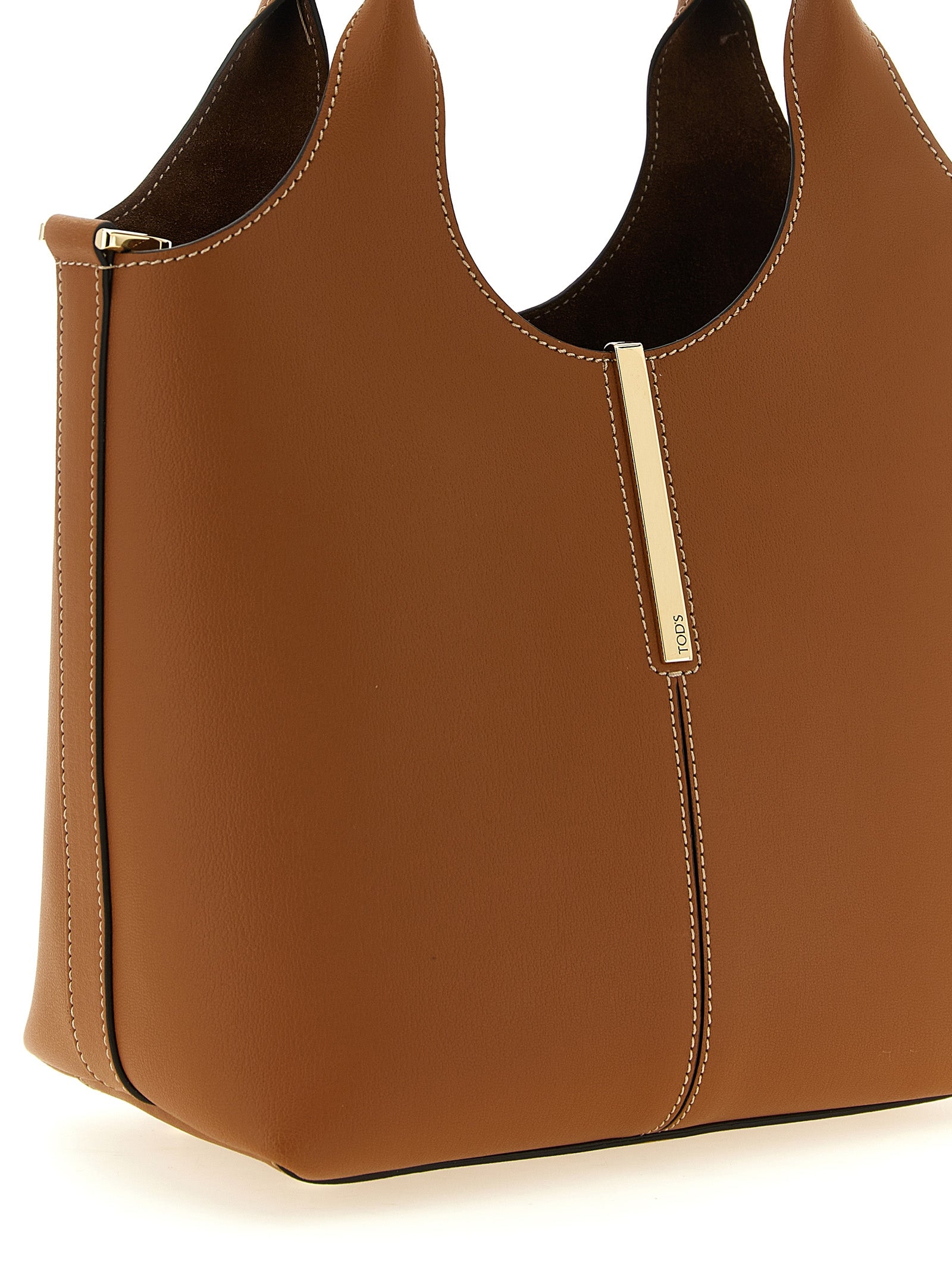 Tod's Braune Kalbsleder-Tote Bag