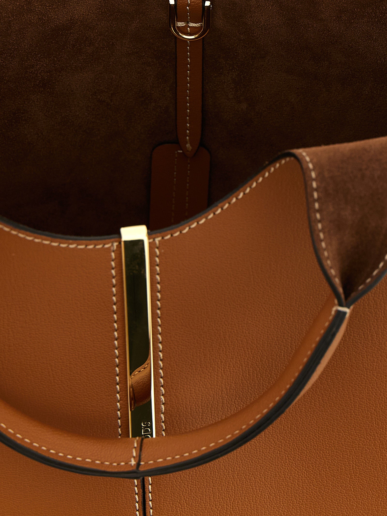 Tod's Braune Kalbsleder-Tote Bag