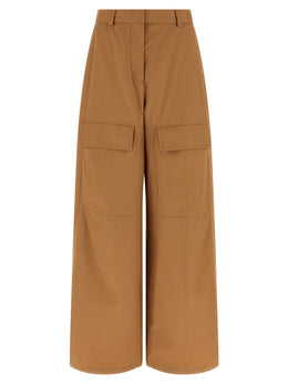 Stella McCartney Beige Baumwoll-Cargo-Hose