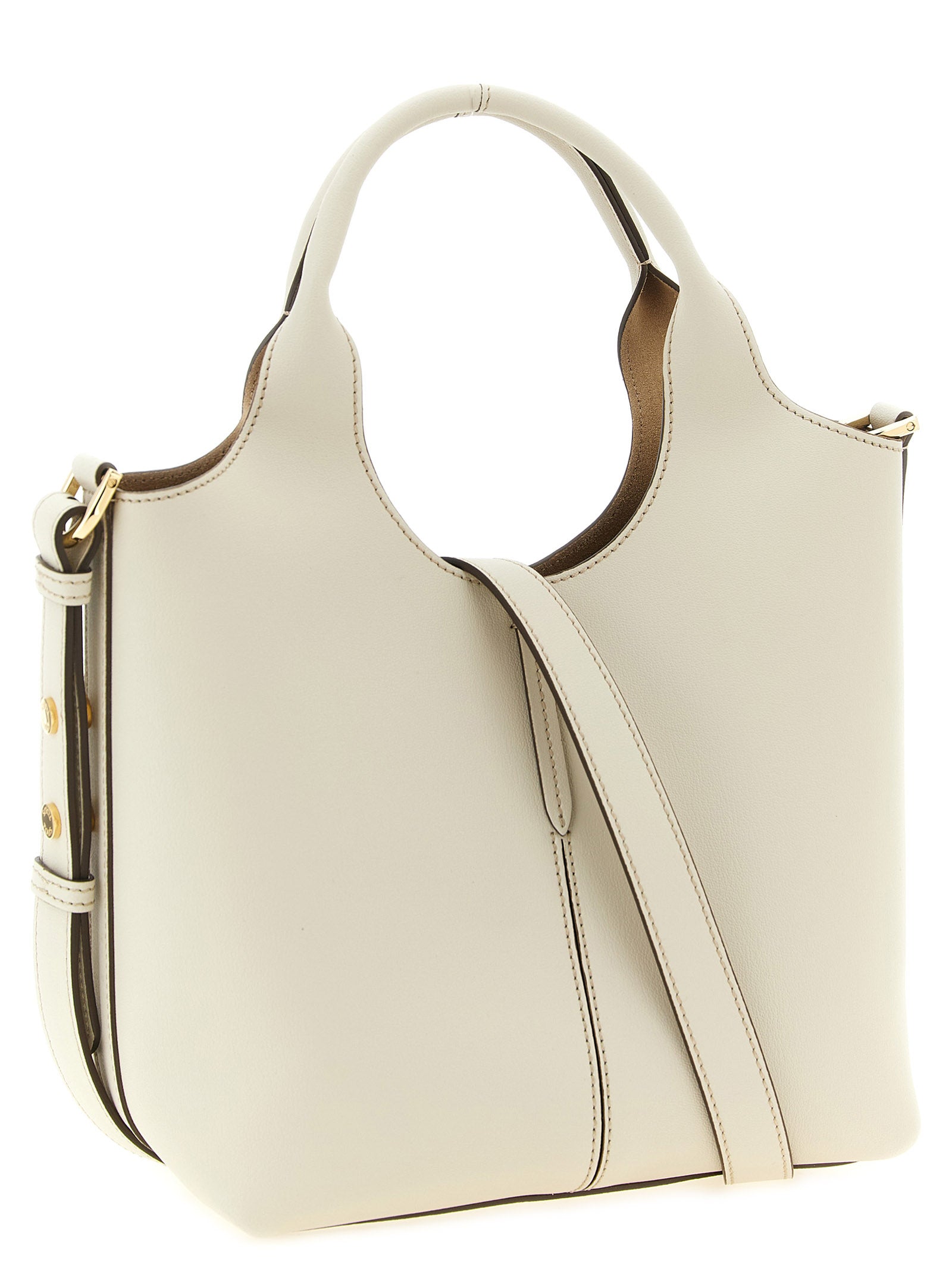 Tod's Weiße Kalbsleder-Tasche