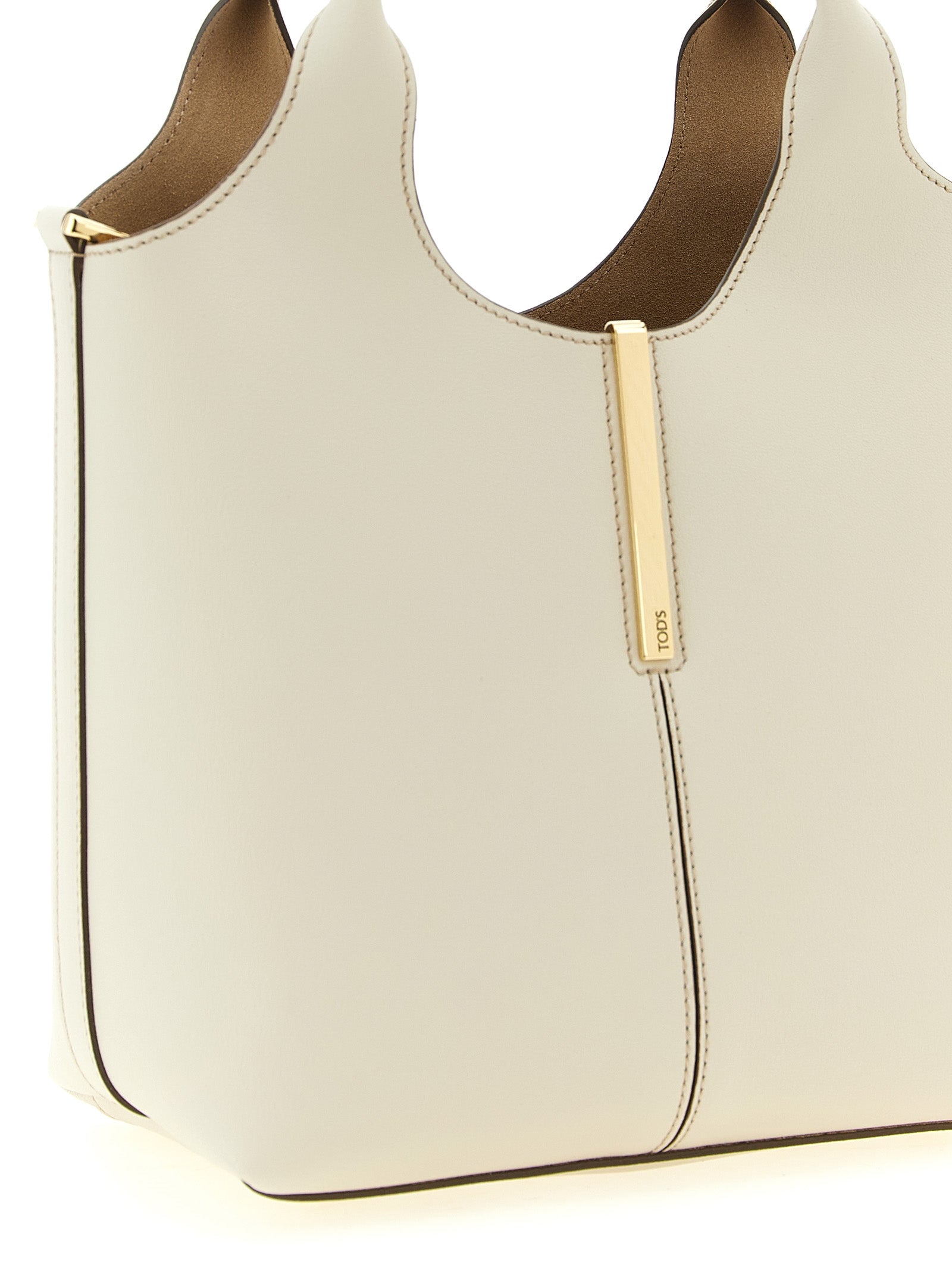 Tod's Weiße Kalbsleder-Tasche