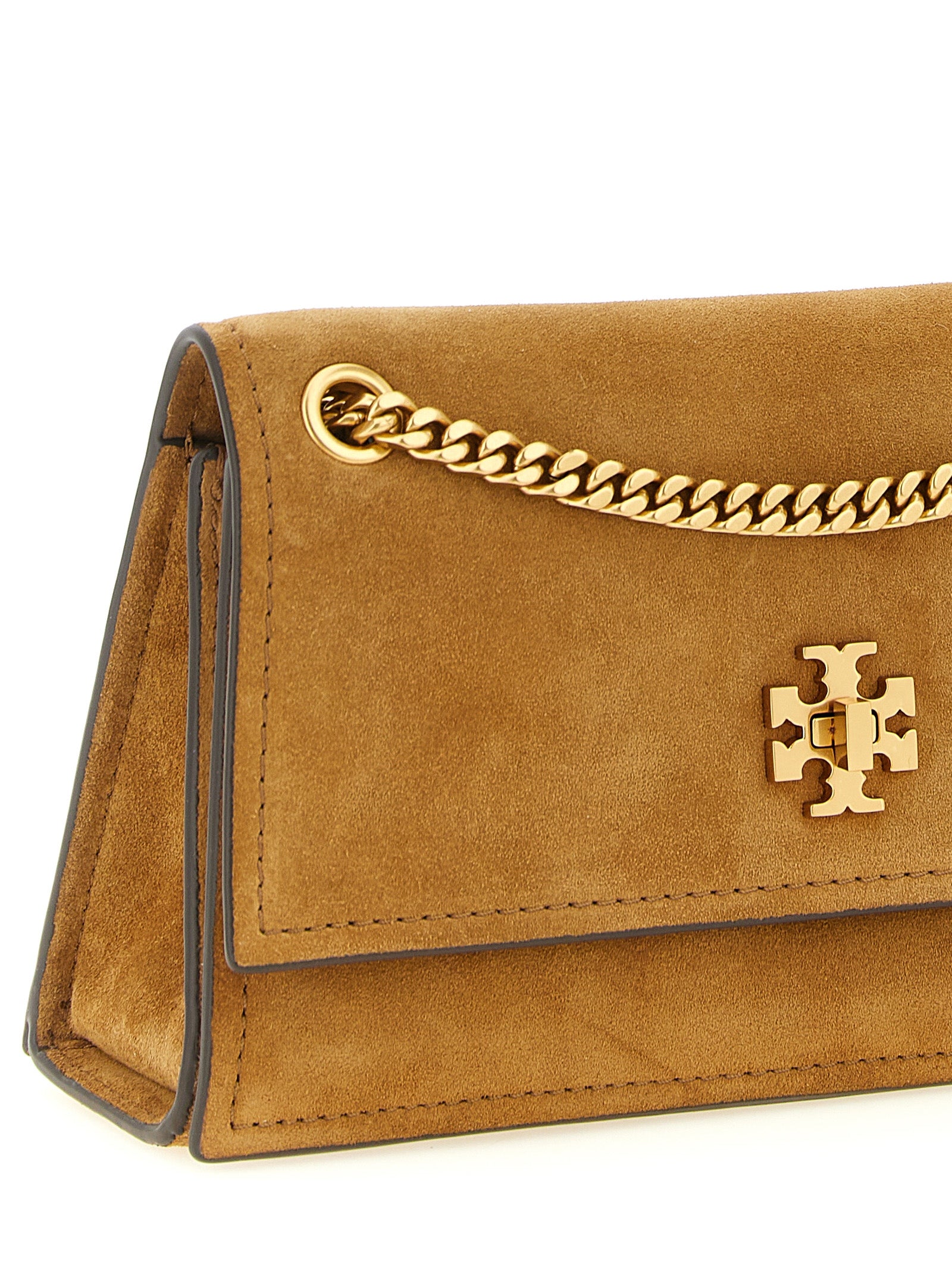 Tory Burch Braunes Kalbsleder Damen Crossbody Tasche