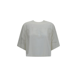 Burberry Weißes Baumwoll-T-Shirt