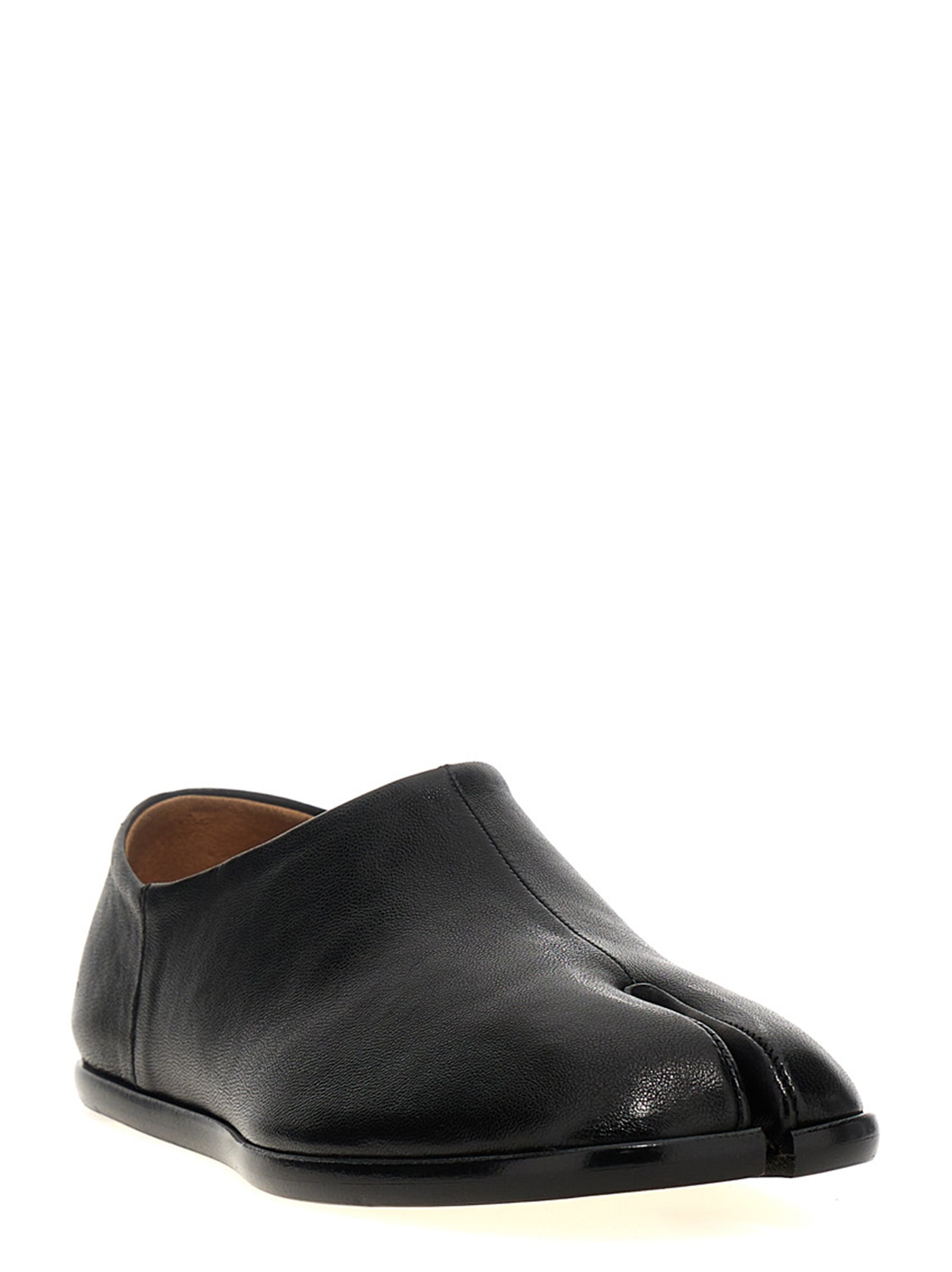 Maison Margiela Schwarze Ballerinas aus Lammleder