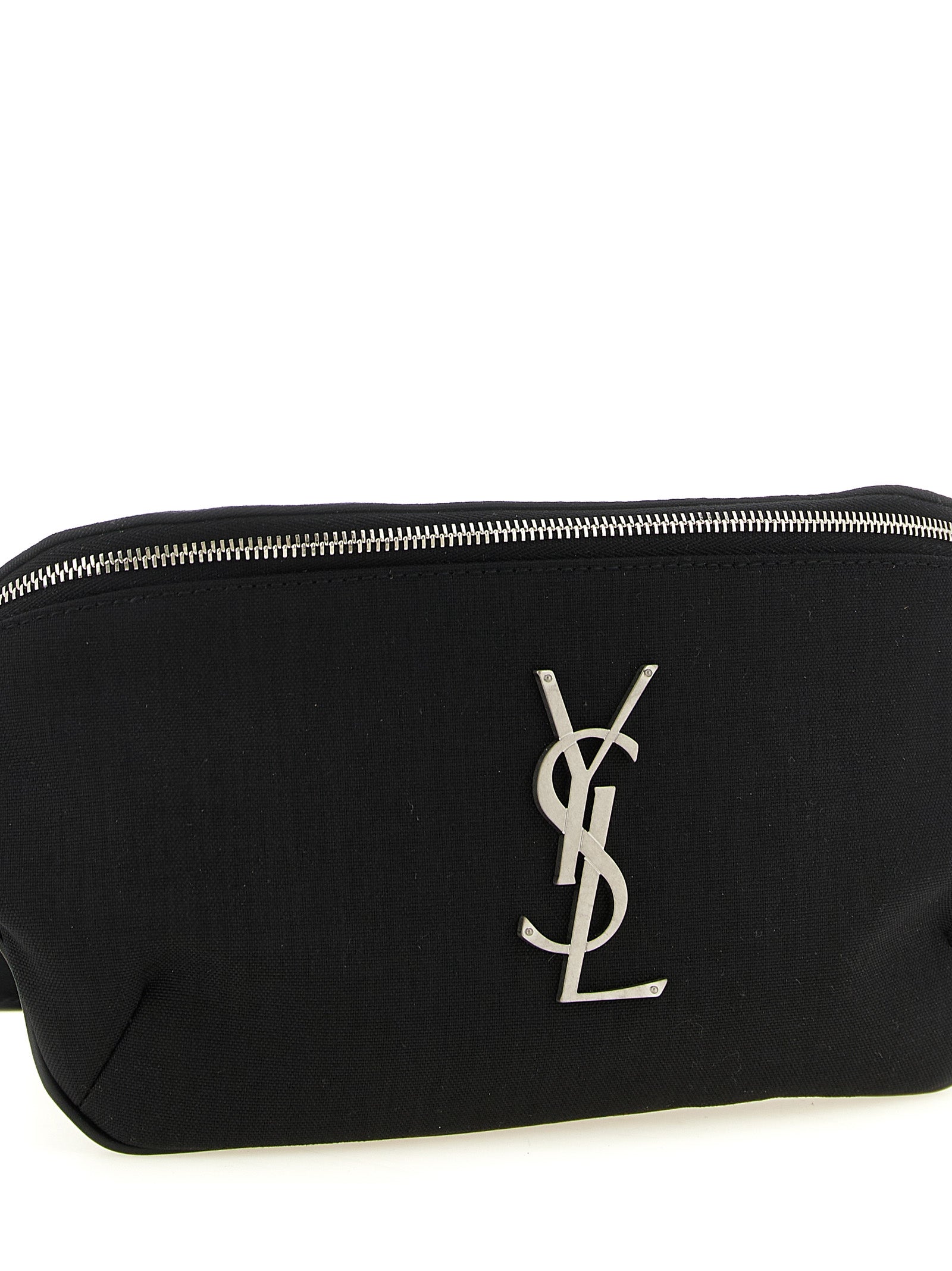 Saint Laurent Schwarze Umhängetasche aus Lammleder
