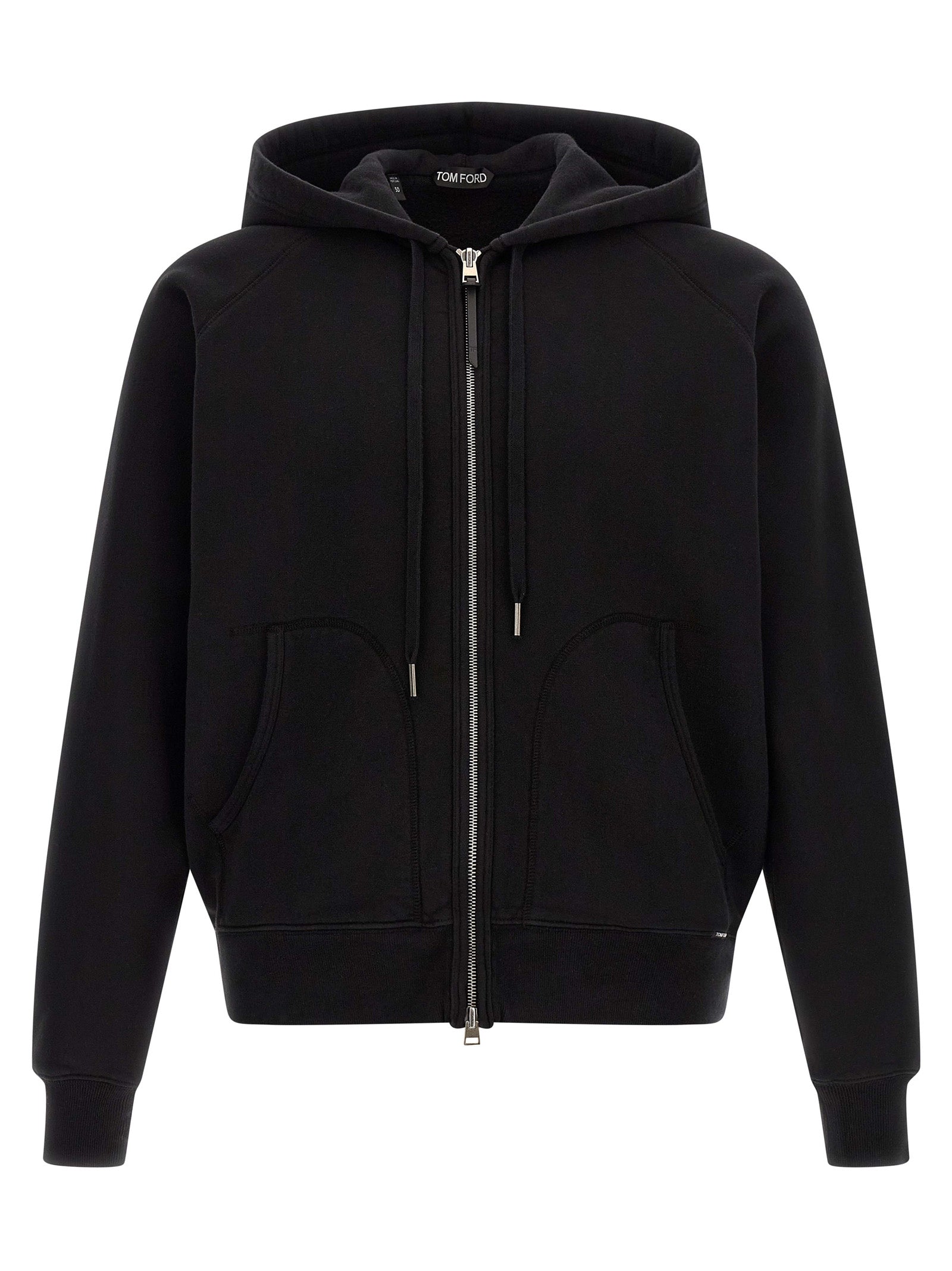Tom Ford Schwarzer Baumwoll-Sweatshirt