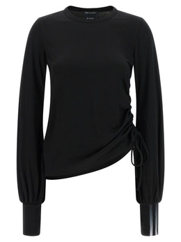 Y-3 Schwarzer Merinowoll-Sportswear