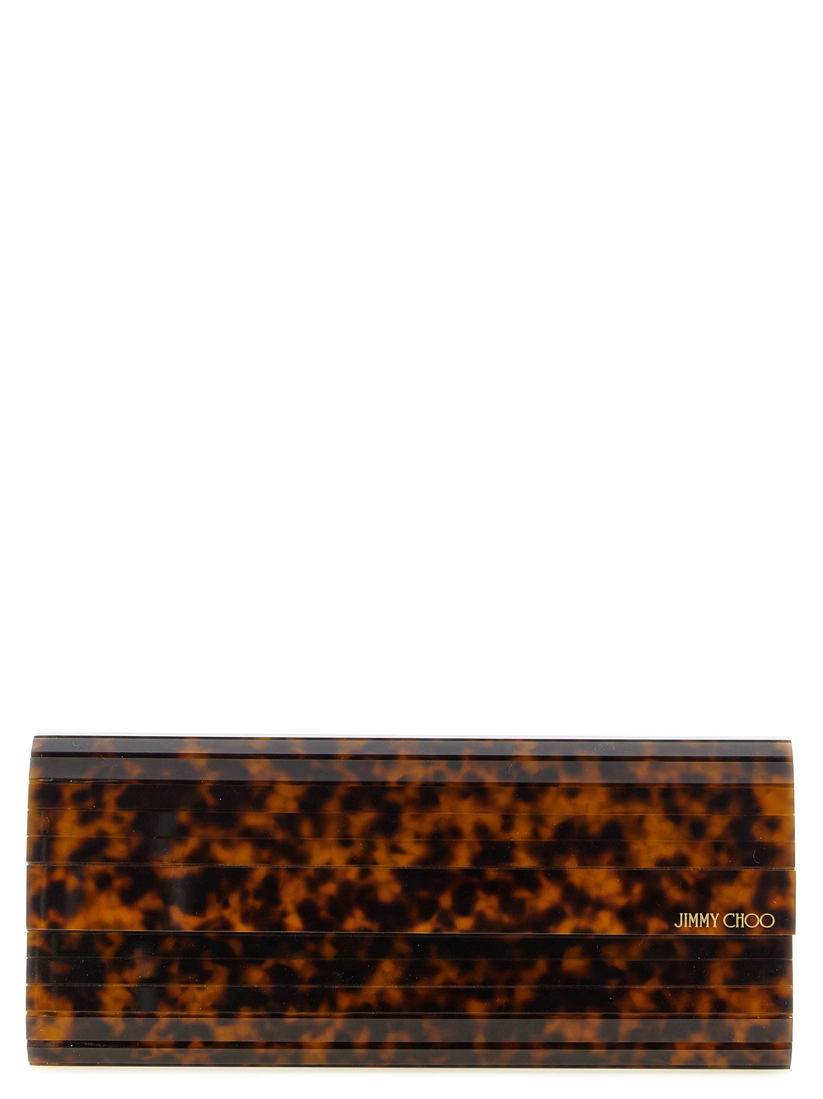 Jimmy Choo Beige Clutch aus Polyester