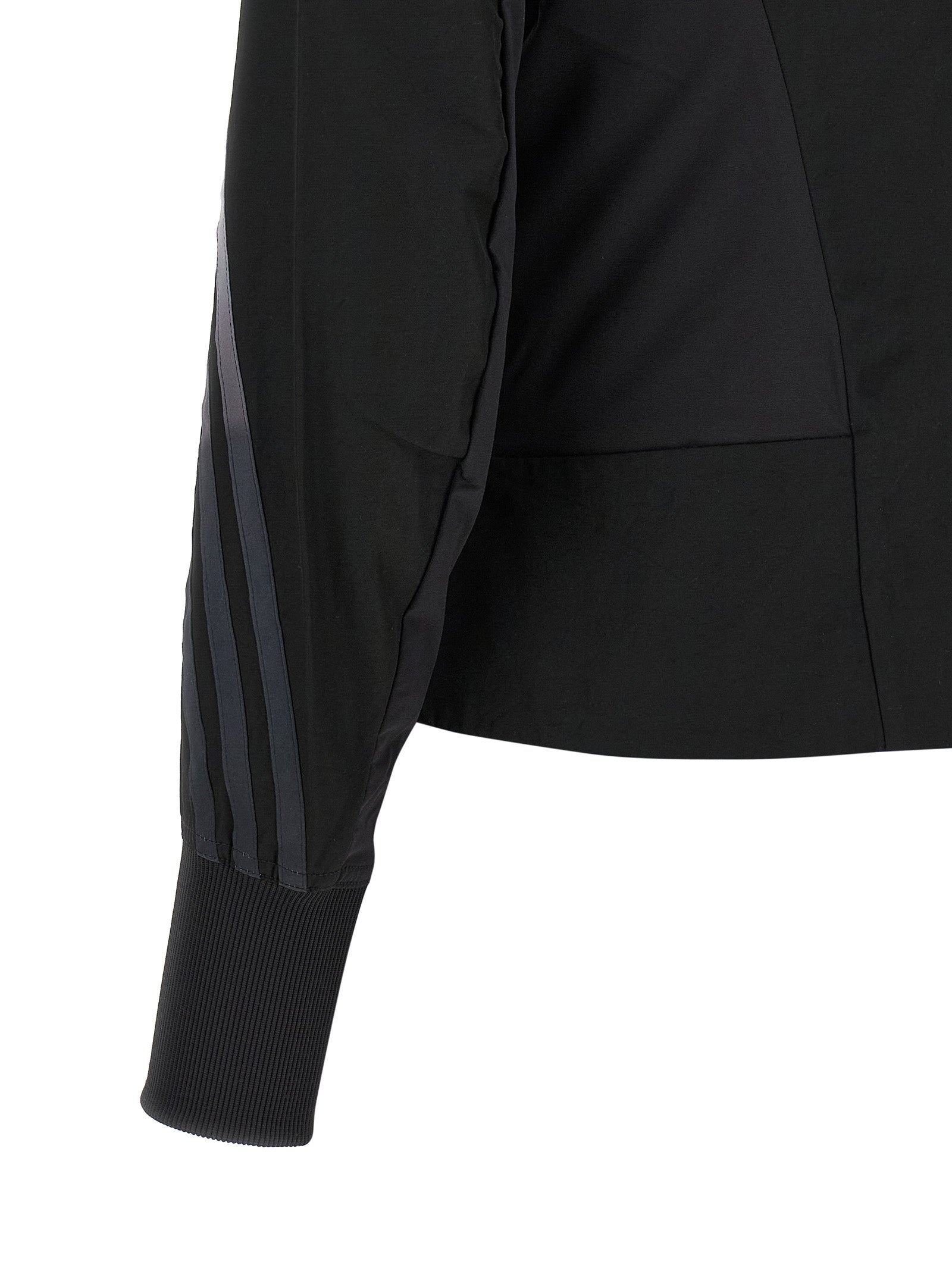 Y-3 Schwarzes Polyamid-Sweatshirt