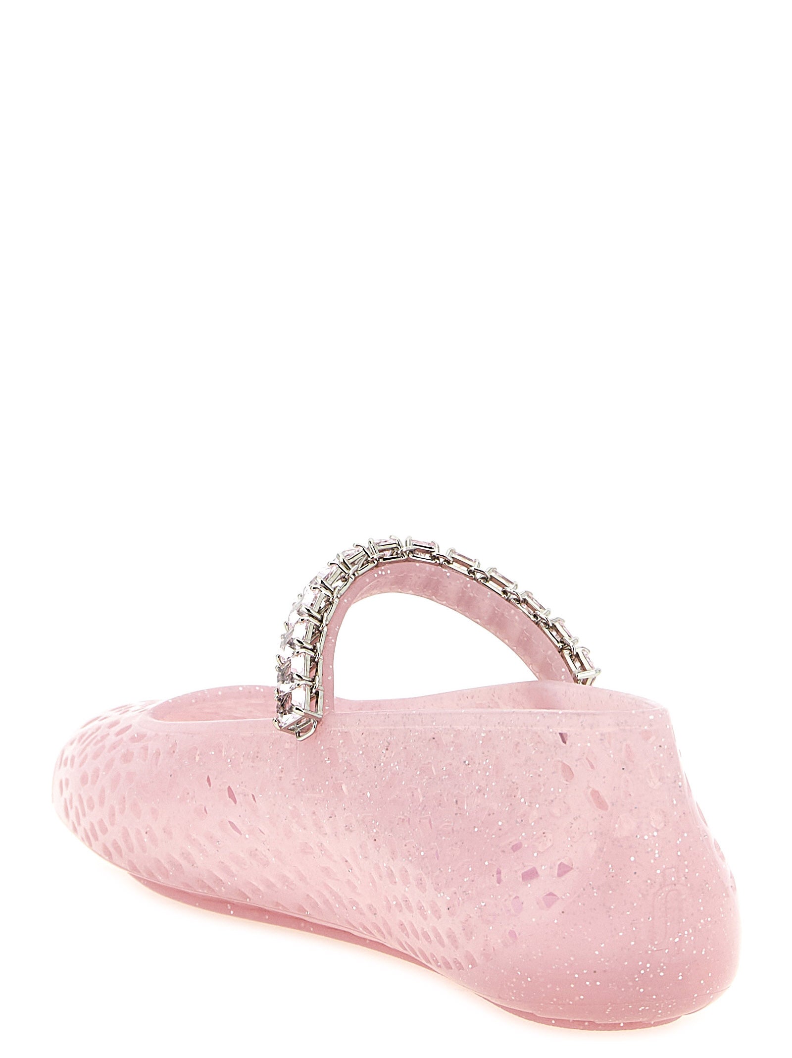 Jimmy Choo Mehrfarbige Ballerinas aus Kunststoff