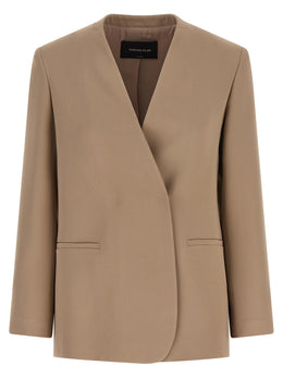 Fabiana Filippi Beige Acetat-Blazer