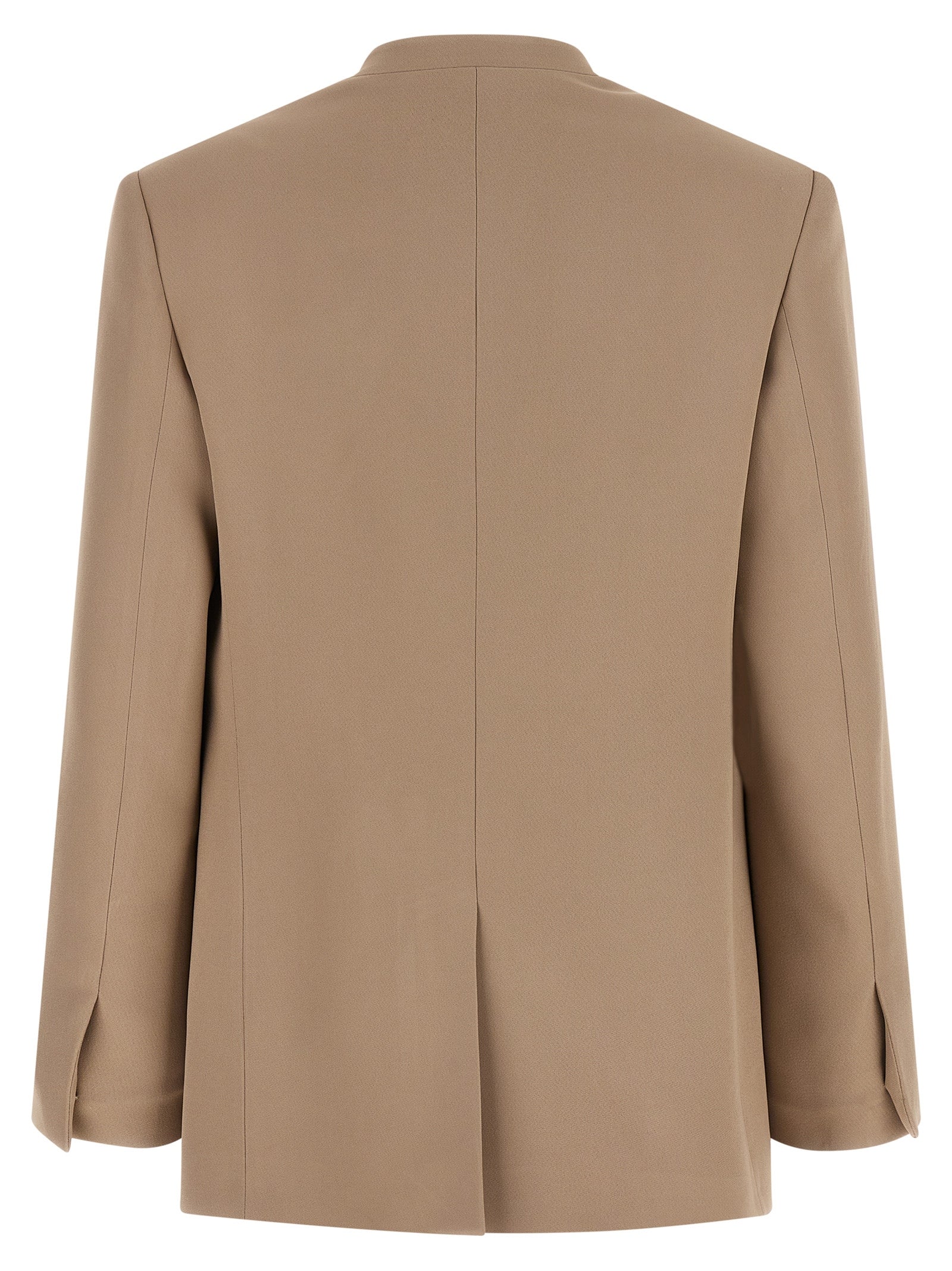 Fabiana Filippi Beige Acetat-Blazer