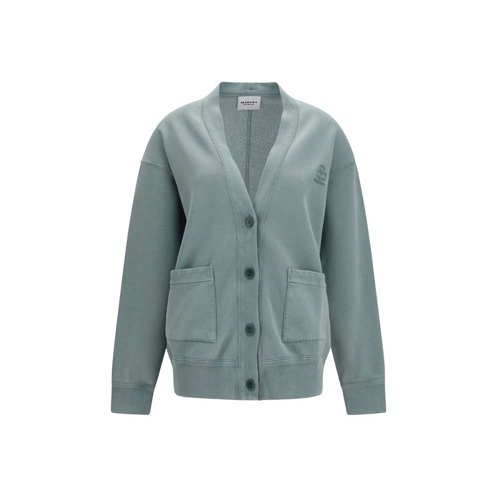 Isabel Marant Étoile Grauer Baumwollcardigan