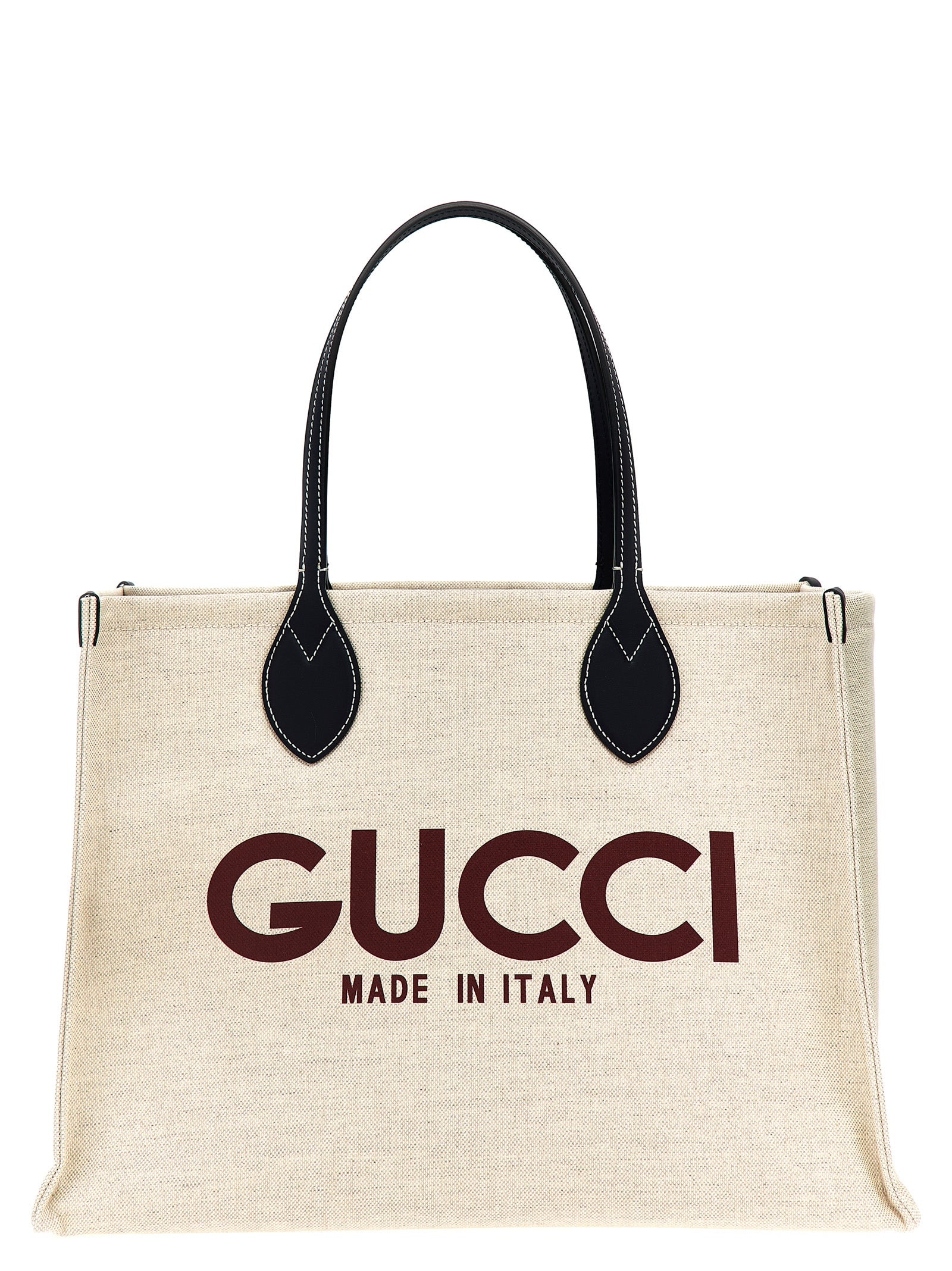 Gucci Beige Polyethylen-Tragetasche
