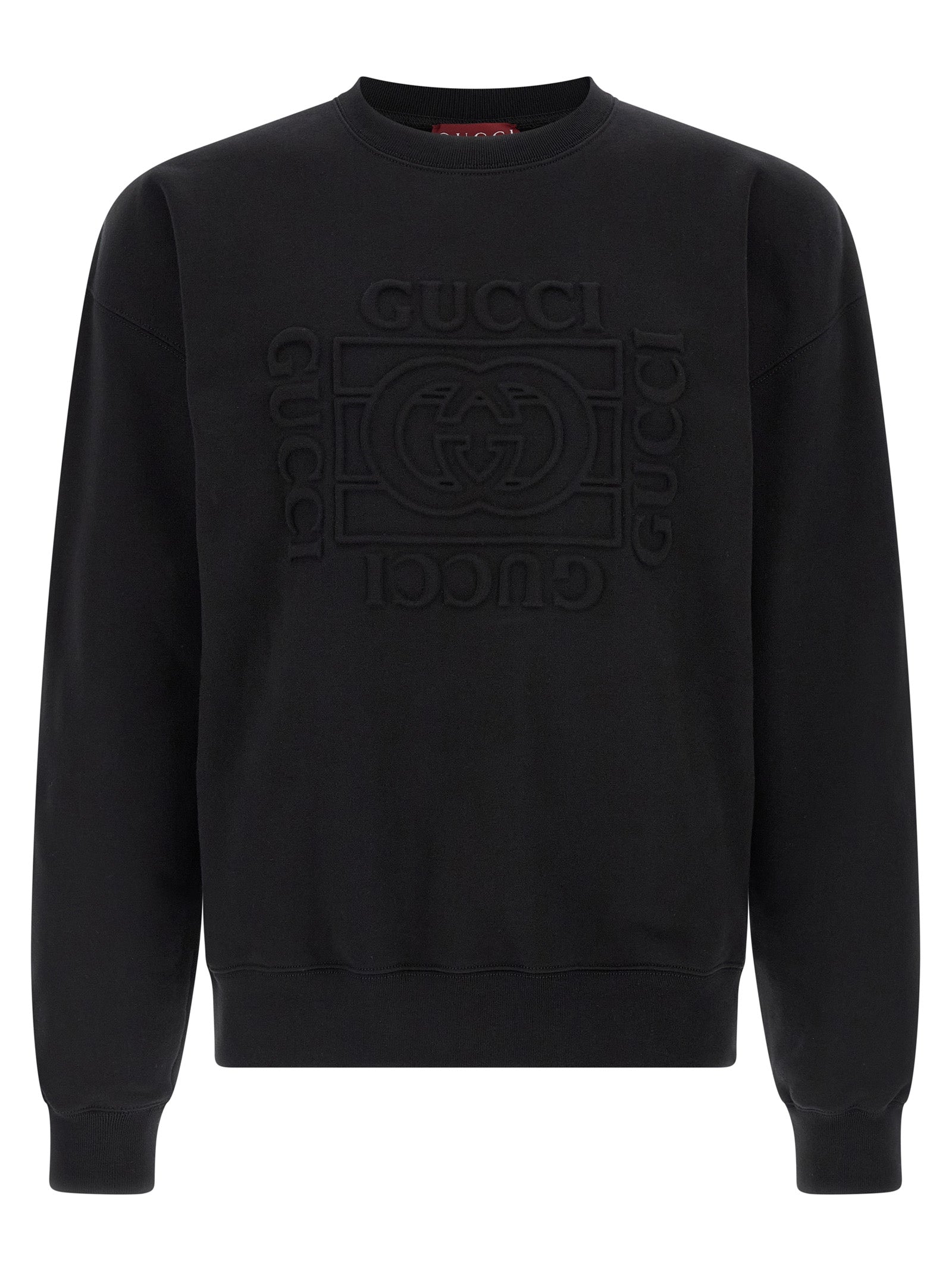 Gucci Schwarzer Baumwoll-Sweatshirt