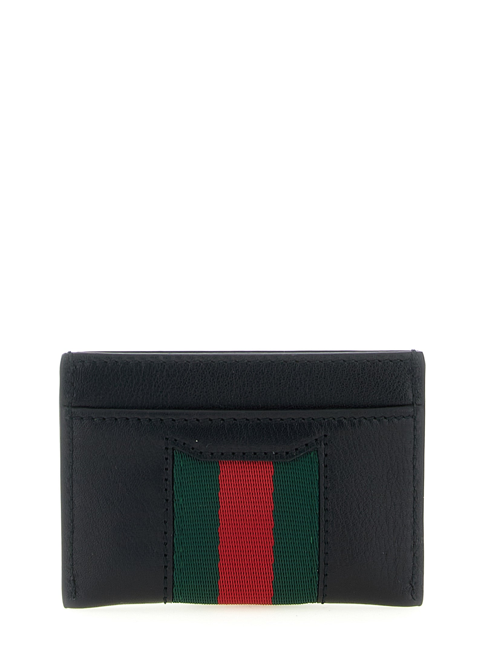 Gucci Schwarzer Kalbsleder-Kartenetui