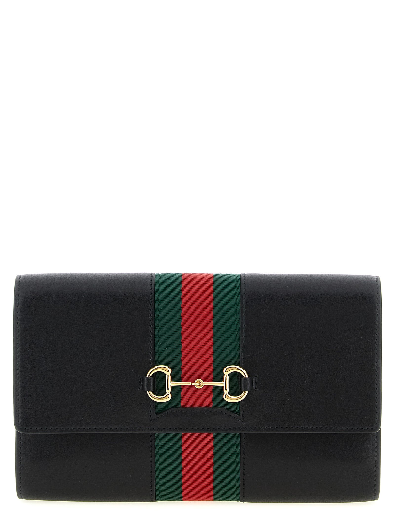 Gucci Schwarzer Kalbsleder-Kartenetui