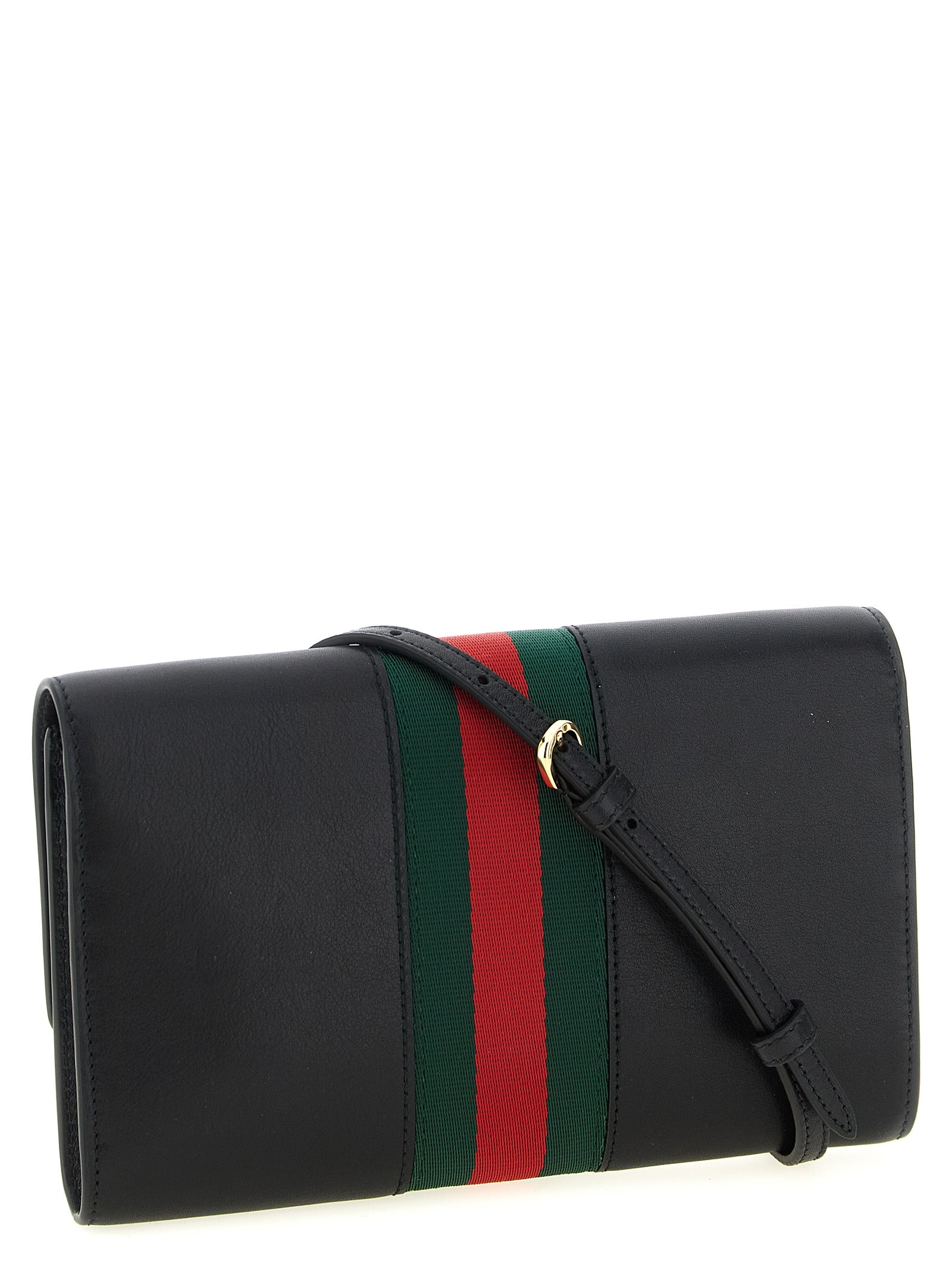 Gucci Schwarzer Kalbsleder-Kartenetui