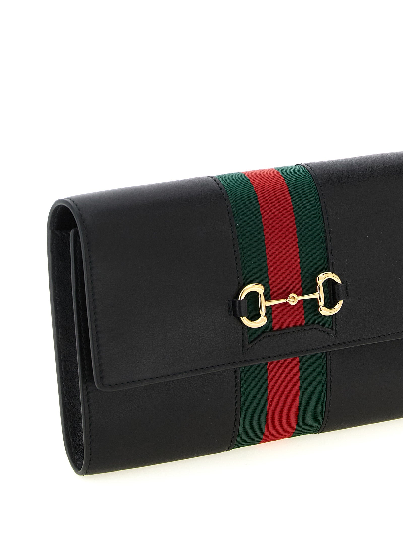 Gucci Schwarzer Kalbsleder-Kartenetui