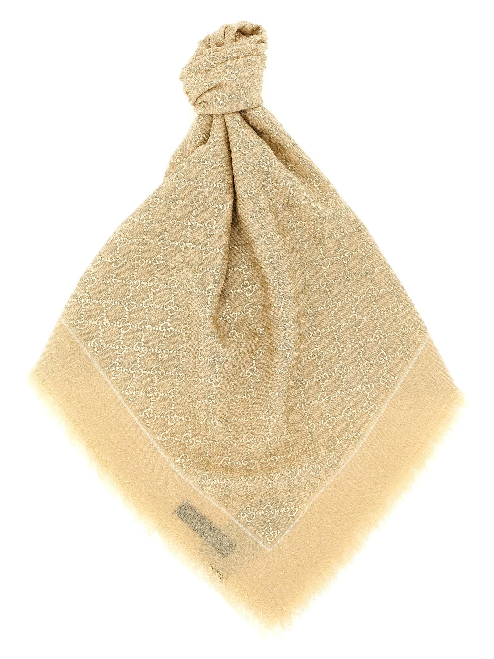 Gucci Beige Wollschal