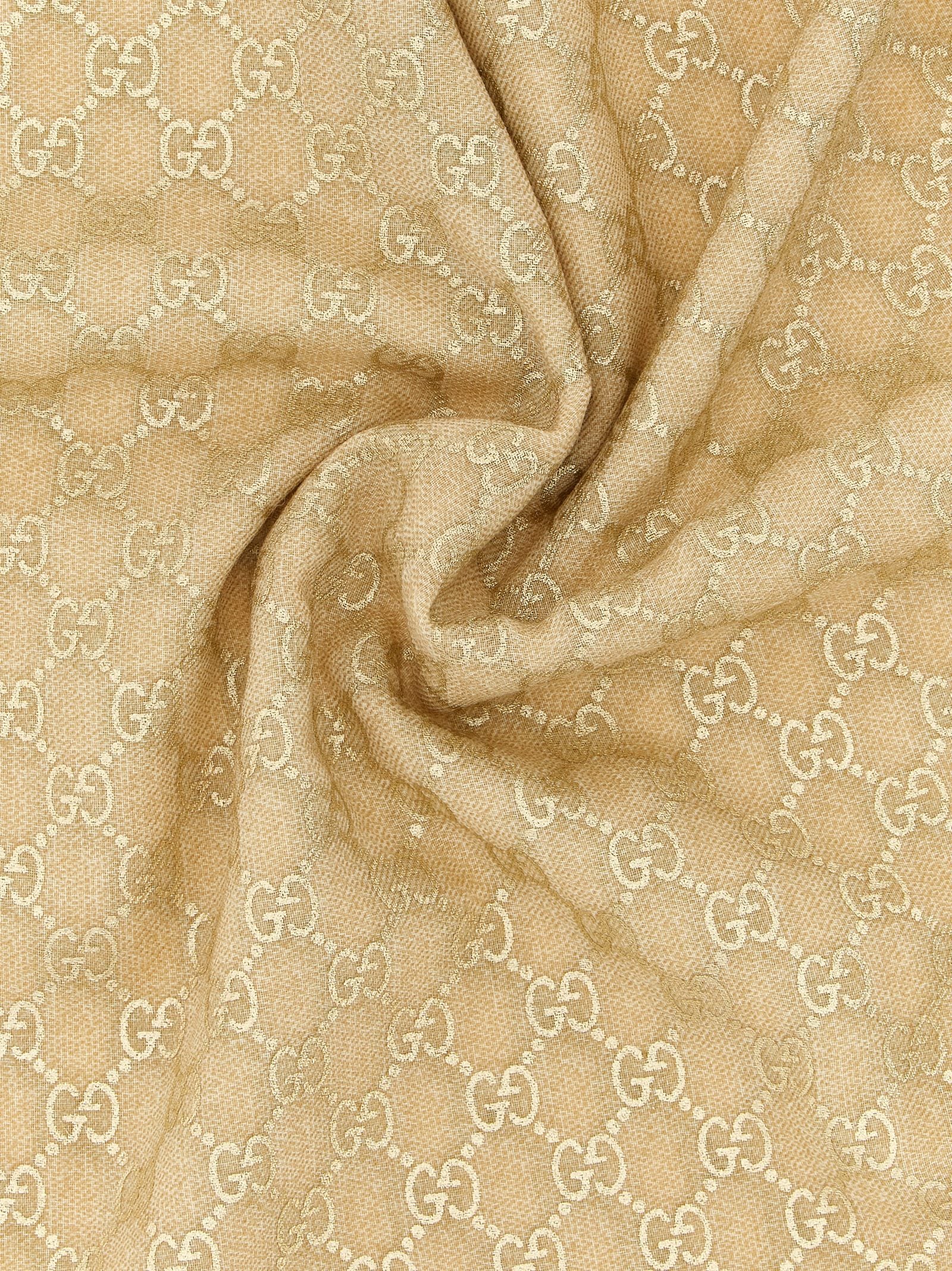 Gucci Beige Wollschal