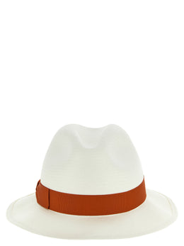 Borsalino Bordeaux Hanf Fedora