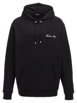 Balmain Schwarzer Baumwoll-Sweatshirt