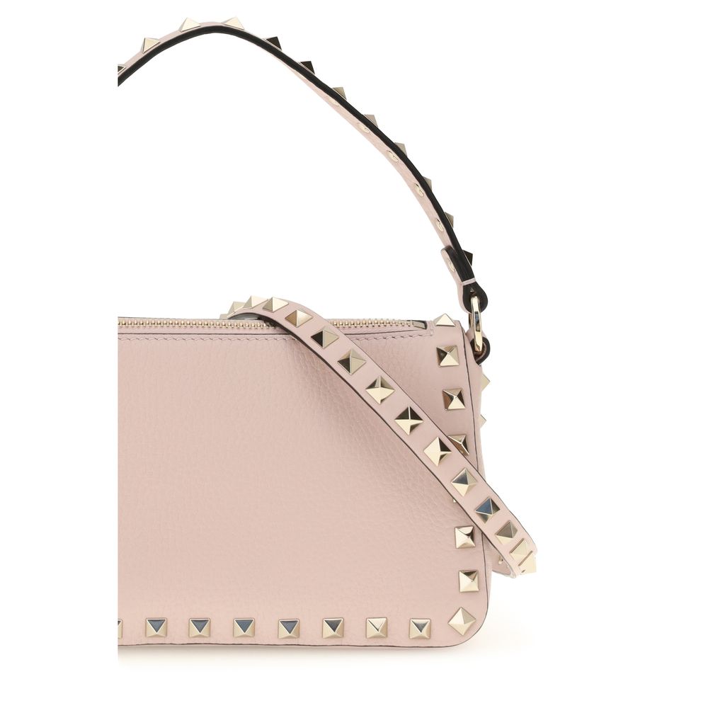 Valentino Garavani Multicolor Calf Leather Bos Taurus Schultertasche