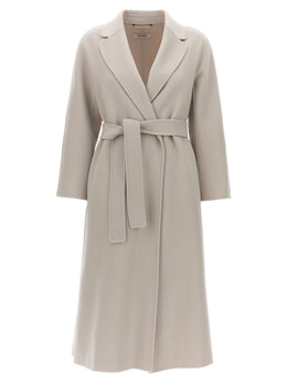 'S Max Mara Beiger Wollmantel