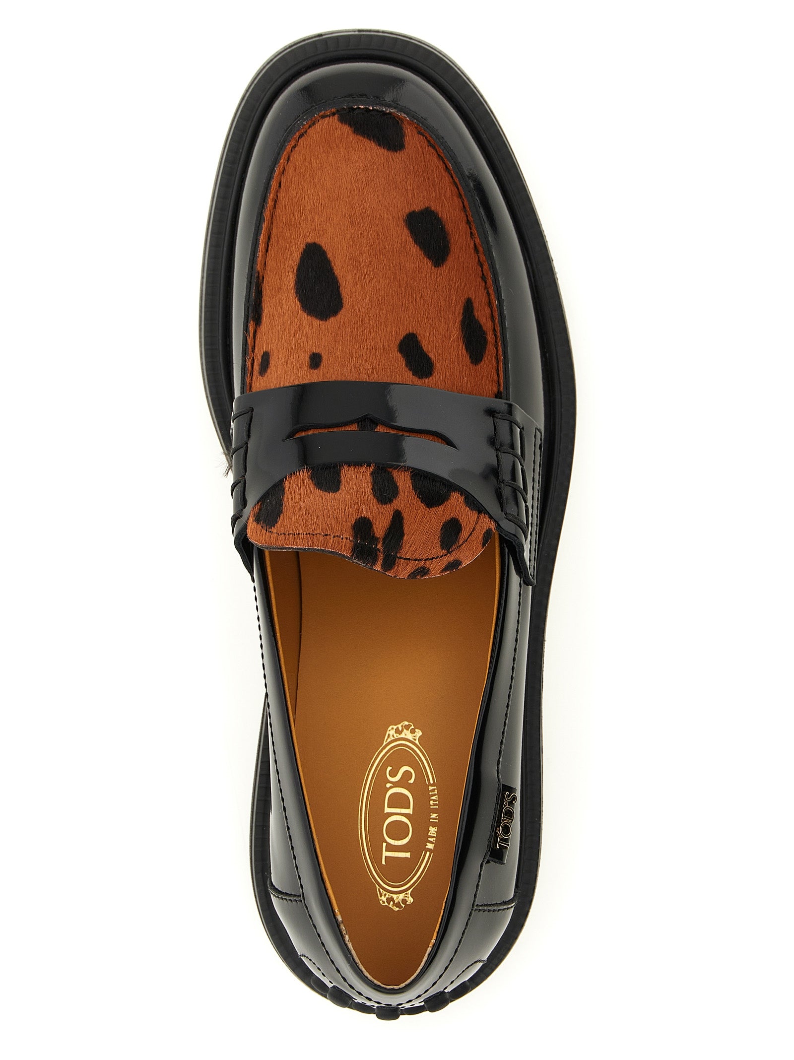 Tod's Schwarze Loafer aus Kalbsleder zum Hineinschlüpfen