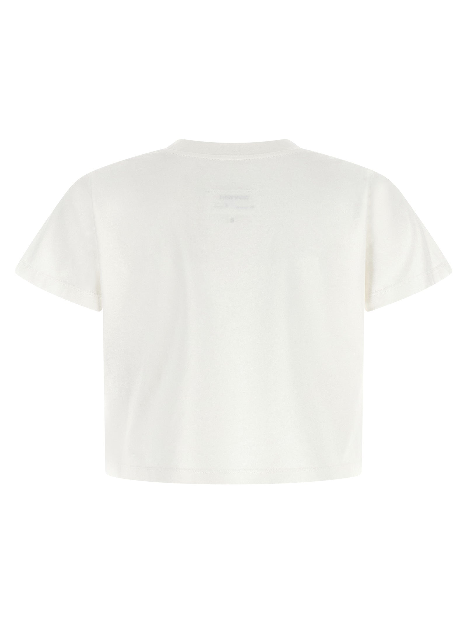 MM6 Maison Margiela Weißes Baumwoll-T-Shirt