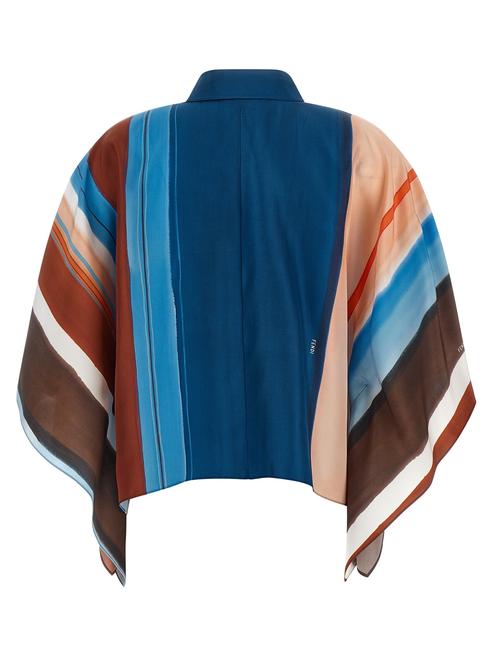 Fendi Mehrfarbige Seidenbluse